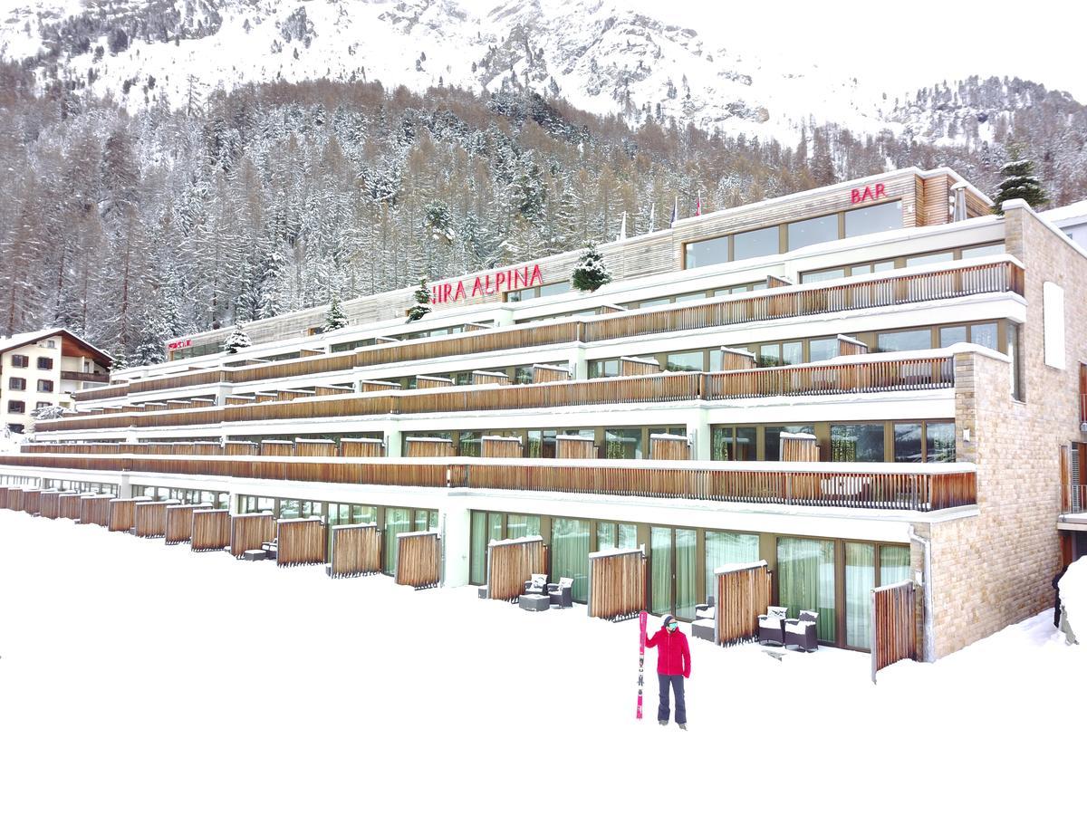 Hotel Nira Alpina Silvaplana Exterior foto